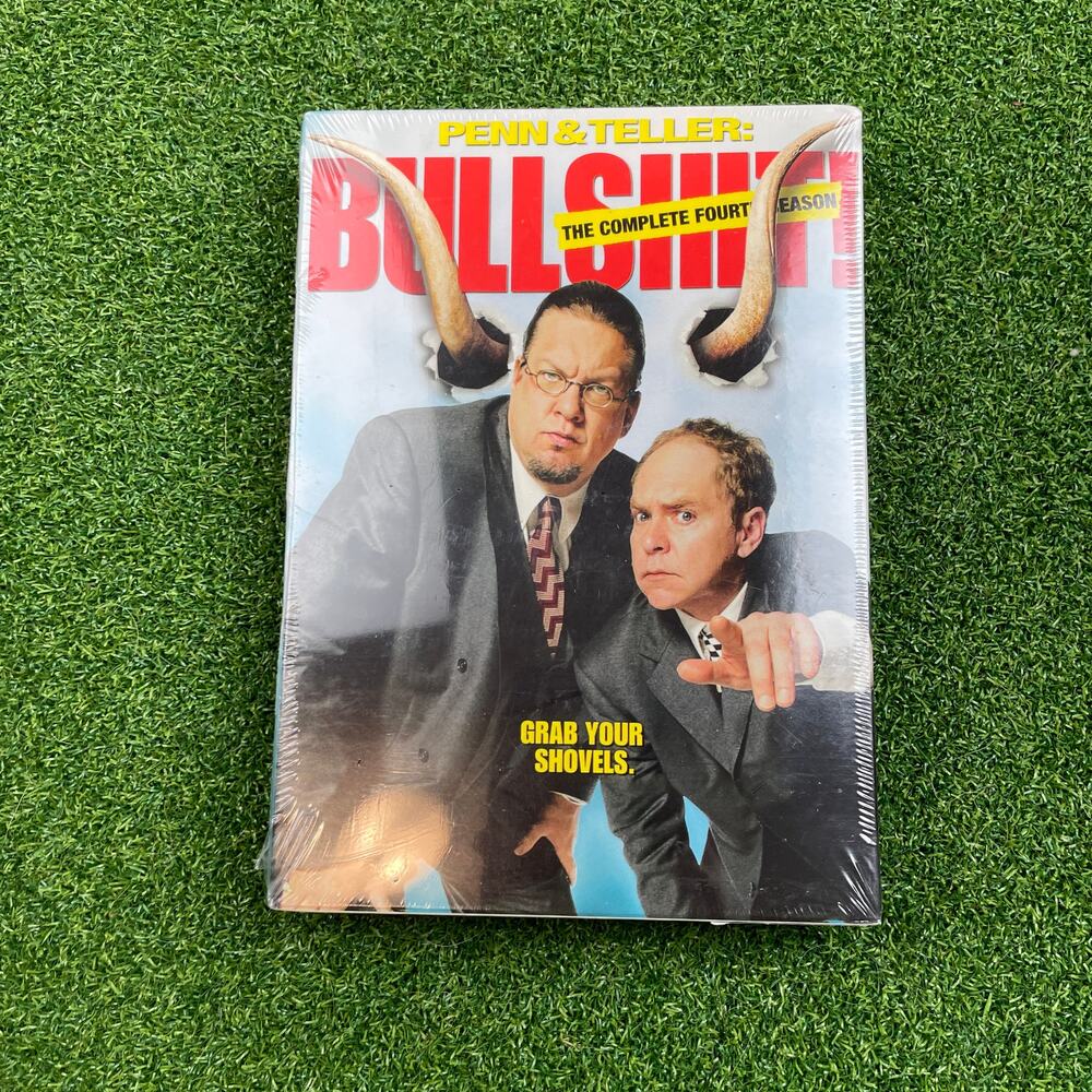 Penn & Teller: Bullshit! The Complete Fourth Season 3 Disc NEW